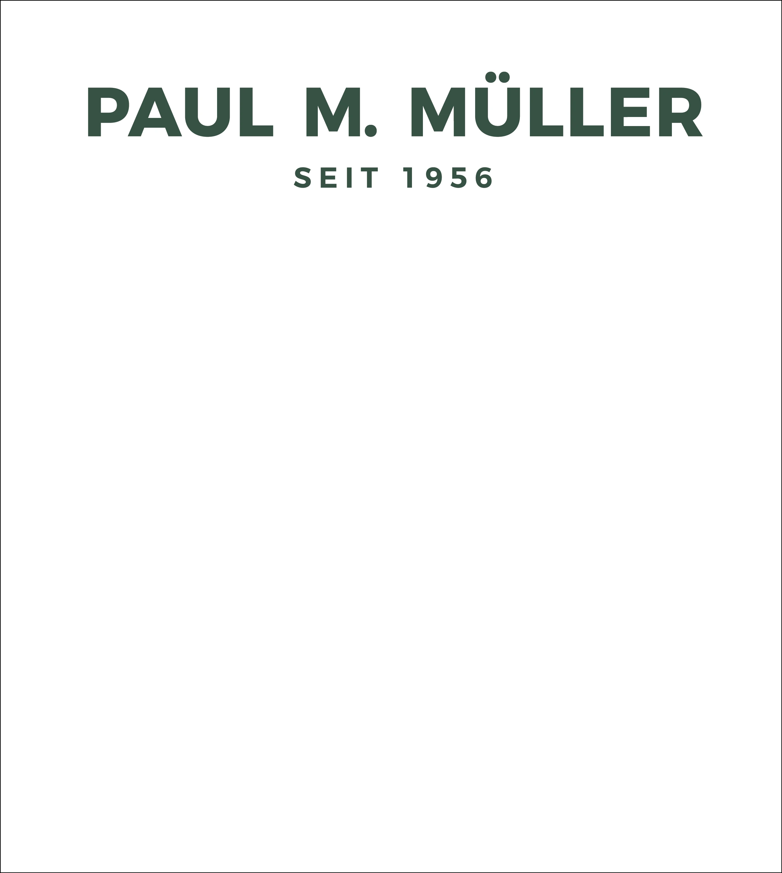 Paul M. Müller Paul M. Müller Logo